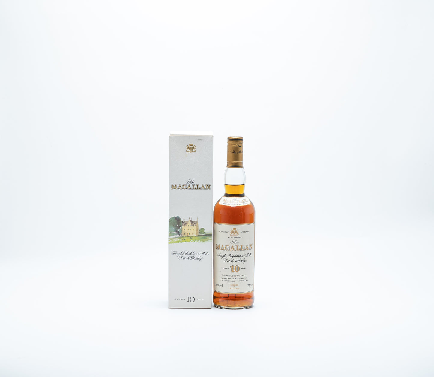 Macallan 10 Year Old Sherry Oak Casks – 1990s Bottling, 40% ABV, 75cl