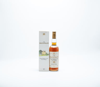 Macallan 10 Year Old Sherry Oak Casks – 1990s Bottling, 40% ABV, 75cl