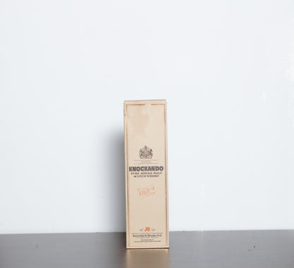 Knockando 1974 “Pure Single Malt” (Justerini & Brooks Bottling, 1986) – Speyside Single Malt Scotch Whisky, 75cl, 43% ABV