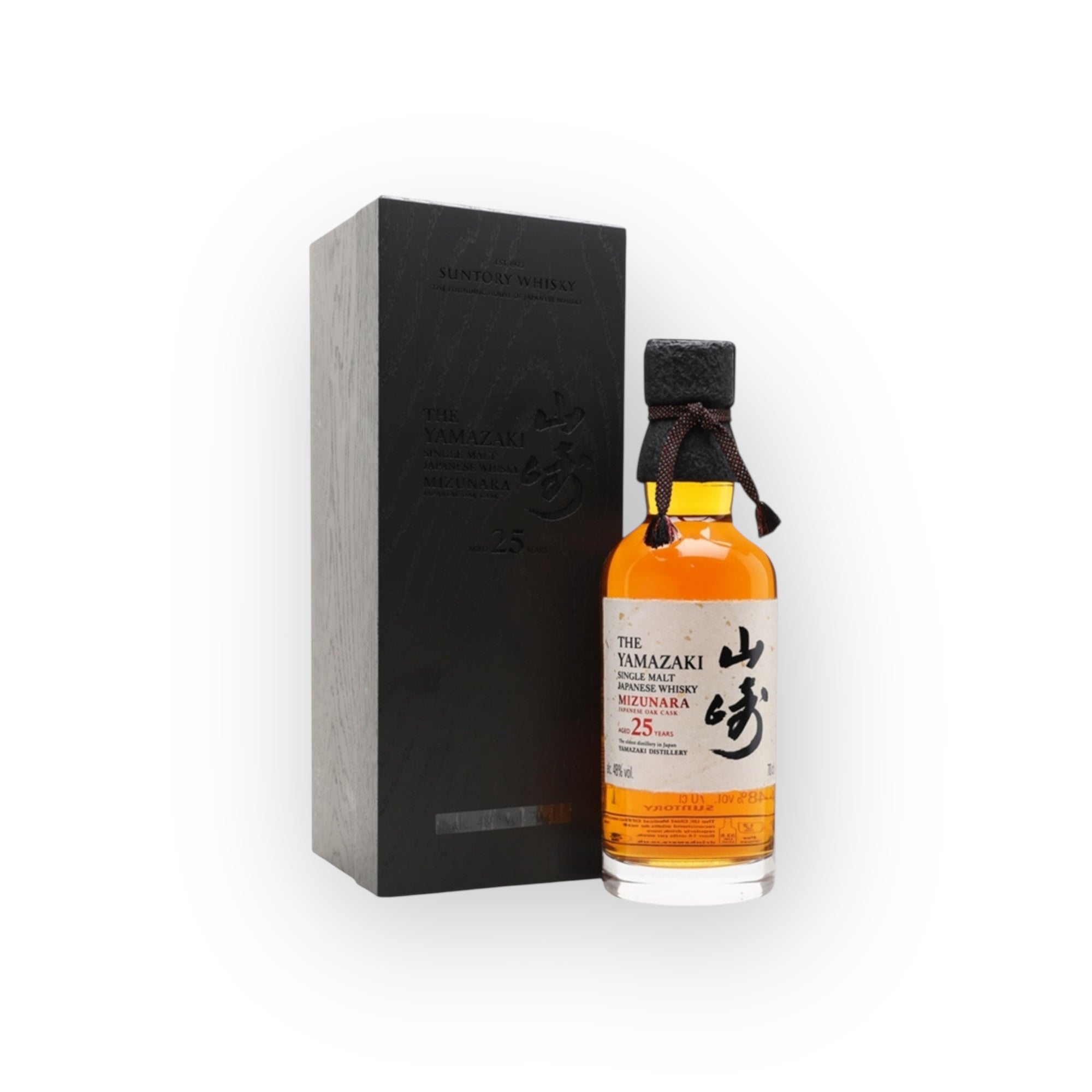 Yamazaki 25 Year Old Mizunara – Japanese Single Malt, 48% ABV, 70cl