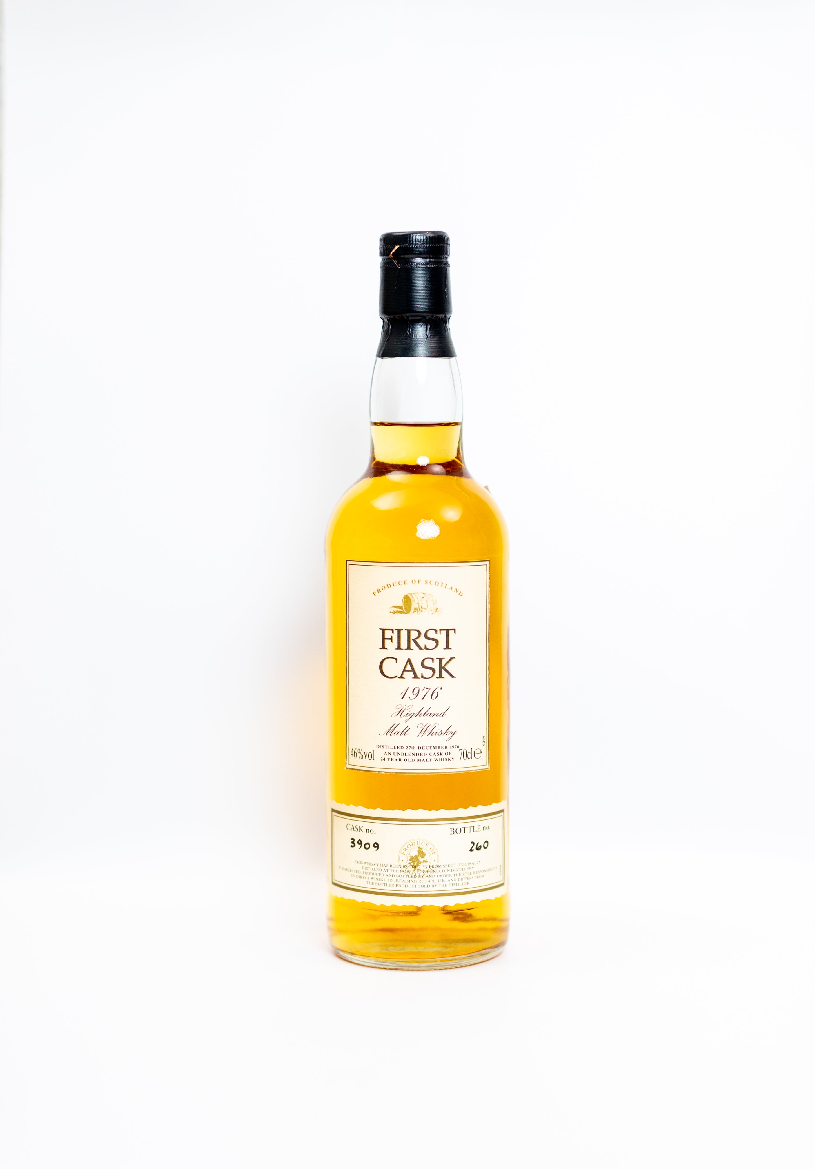 North Port Brechin First Cask 1976 - 24 Year Old - Bottle NO.260