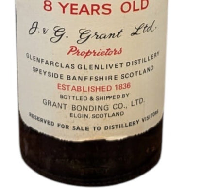 Glenfarclas Glenlivet - 8 Year Old (80 Proof) Visitor Centre Exclusive