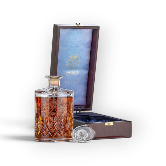 Glenfarclas 25 Year Old | Glencairn Crystal Decanter | Oloroso Sherry Cask | 43% ABV | Speyside | 70cl