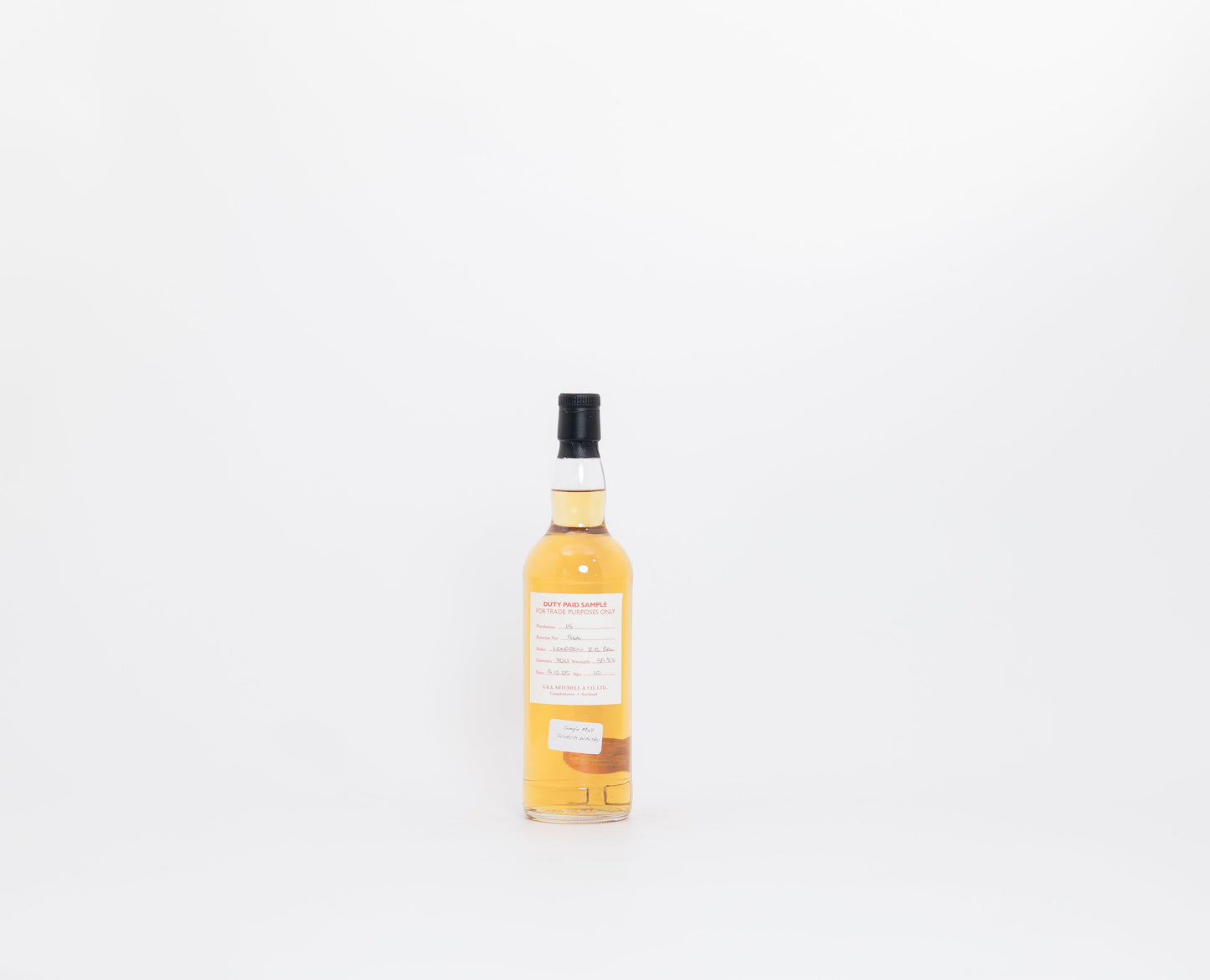Longrow 10 Year Old – Refill Bourbon Barrel (Duty Paid Sample), 58.3% ABV, 70cl (Distilled 2015)