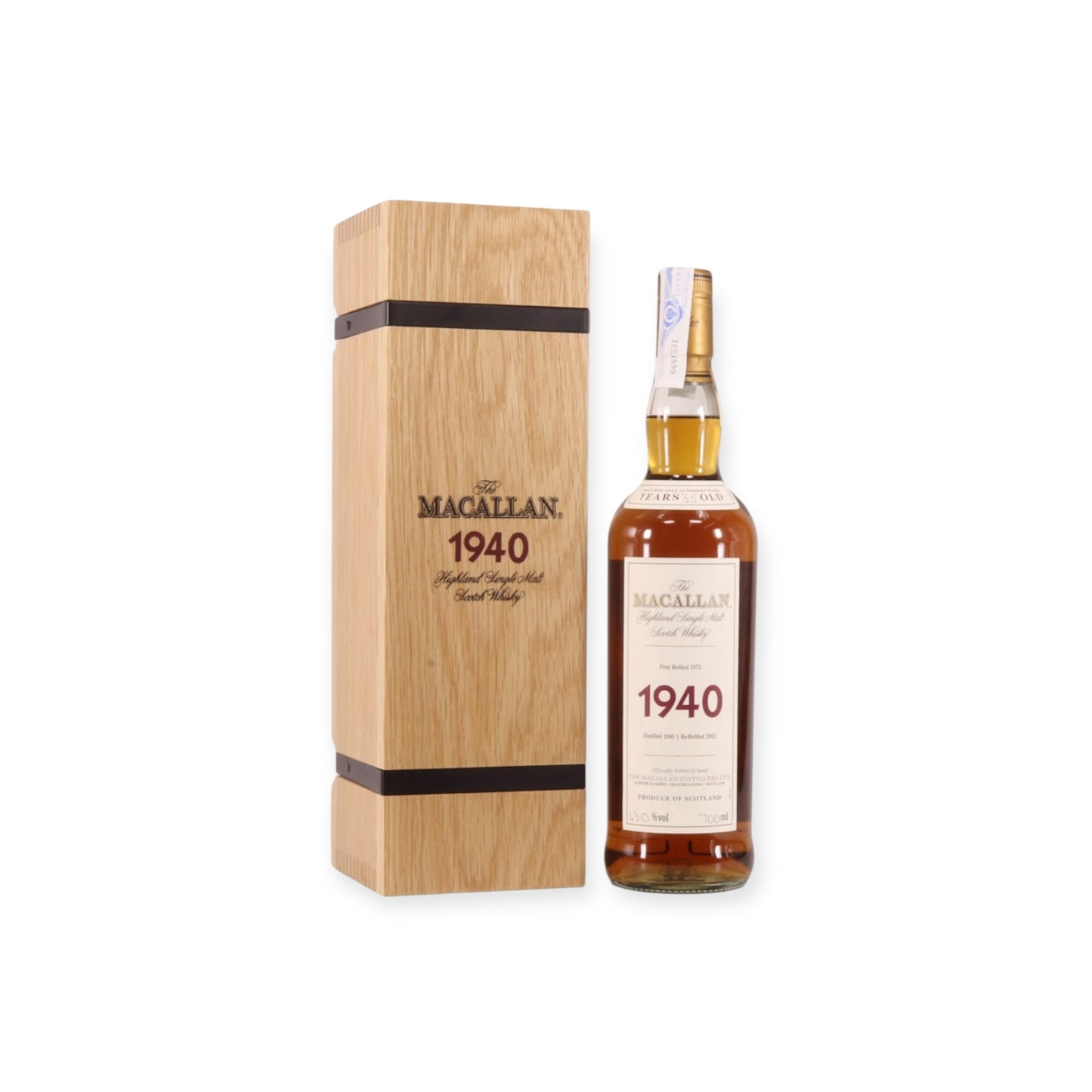 Macallan Fine & Rare 35 Year Old – 1940 Vintage