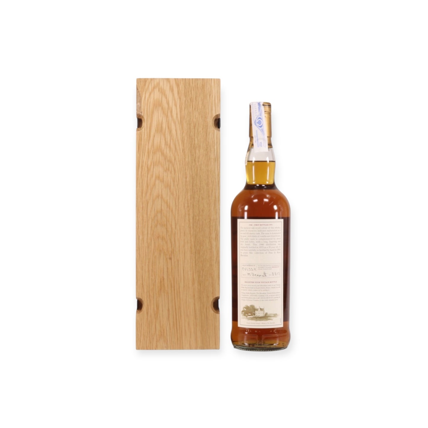Macallan Fine & Rare 35 Year Old – 1940 Vintage
