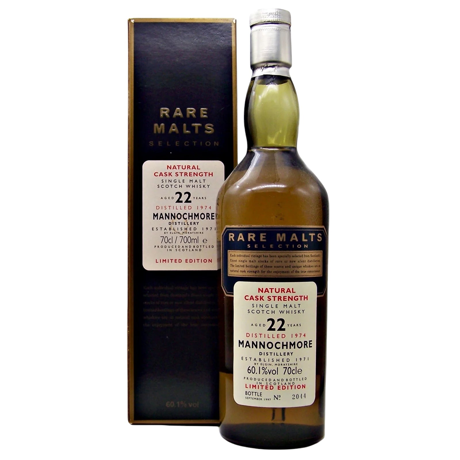 Mannochmore 22 year old Rare Malts 1974