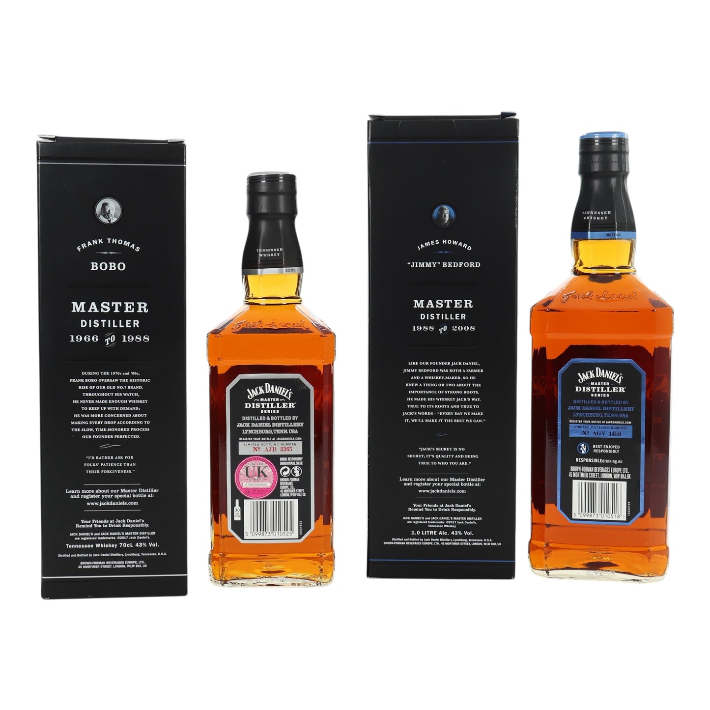 JACK DANIEL'S Master Distiller Full Collection