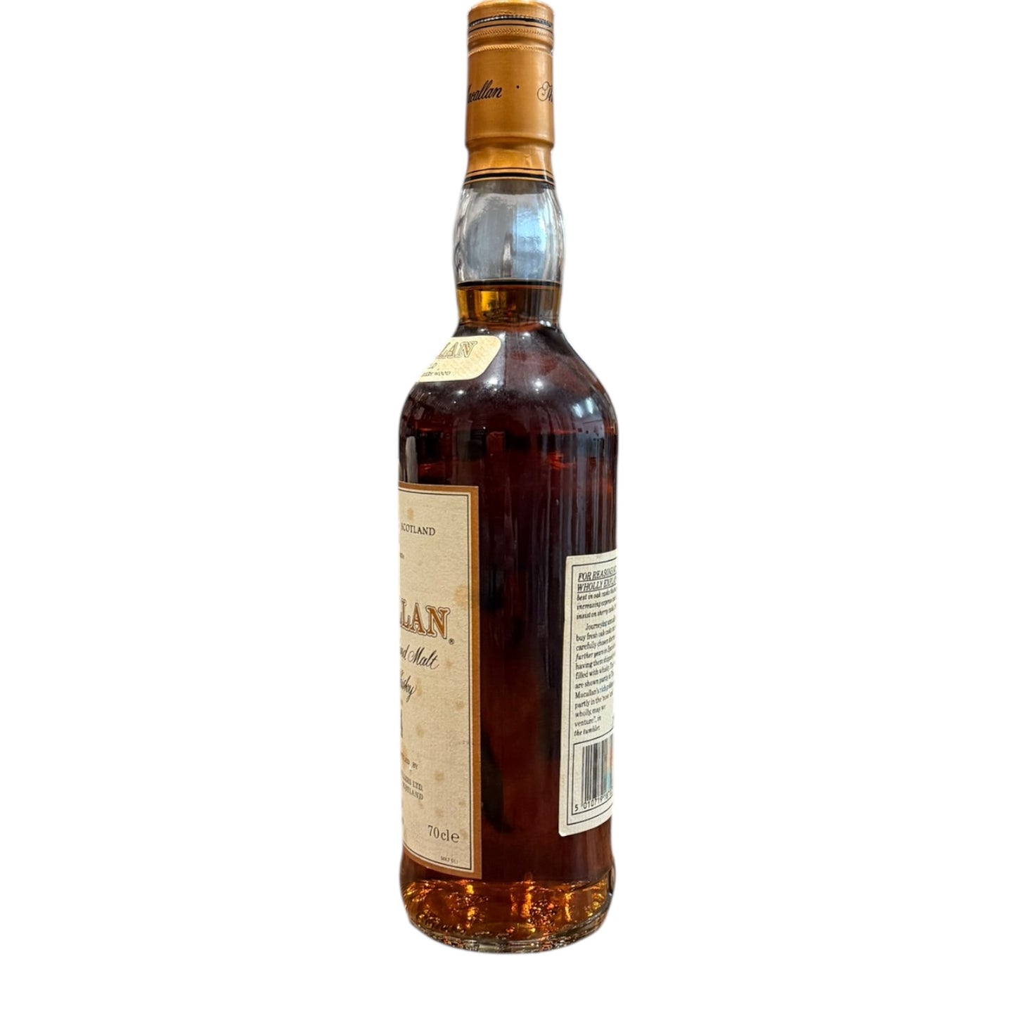Macallan 18 Year Old 1974 – Speyside Single Malt Scotch Whisky, 43% ABV, 70cl