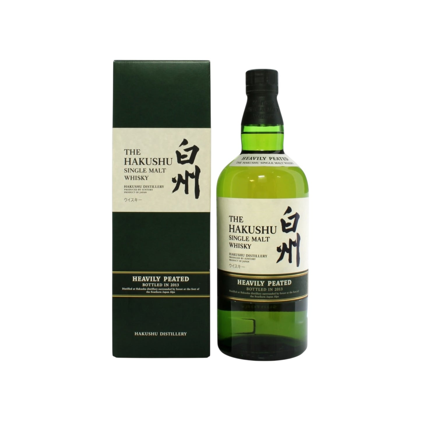 Hakushu Heavily Peated – 2013 Release, 48% ABV, 70cl (With Box)