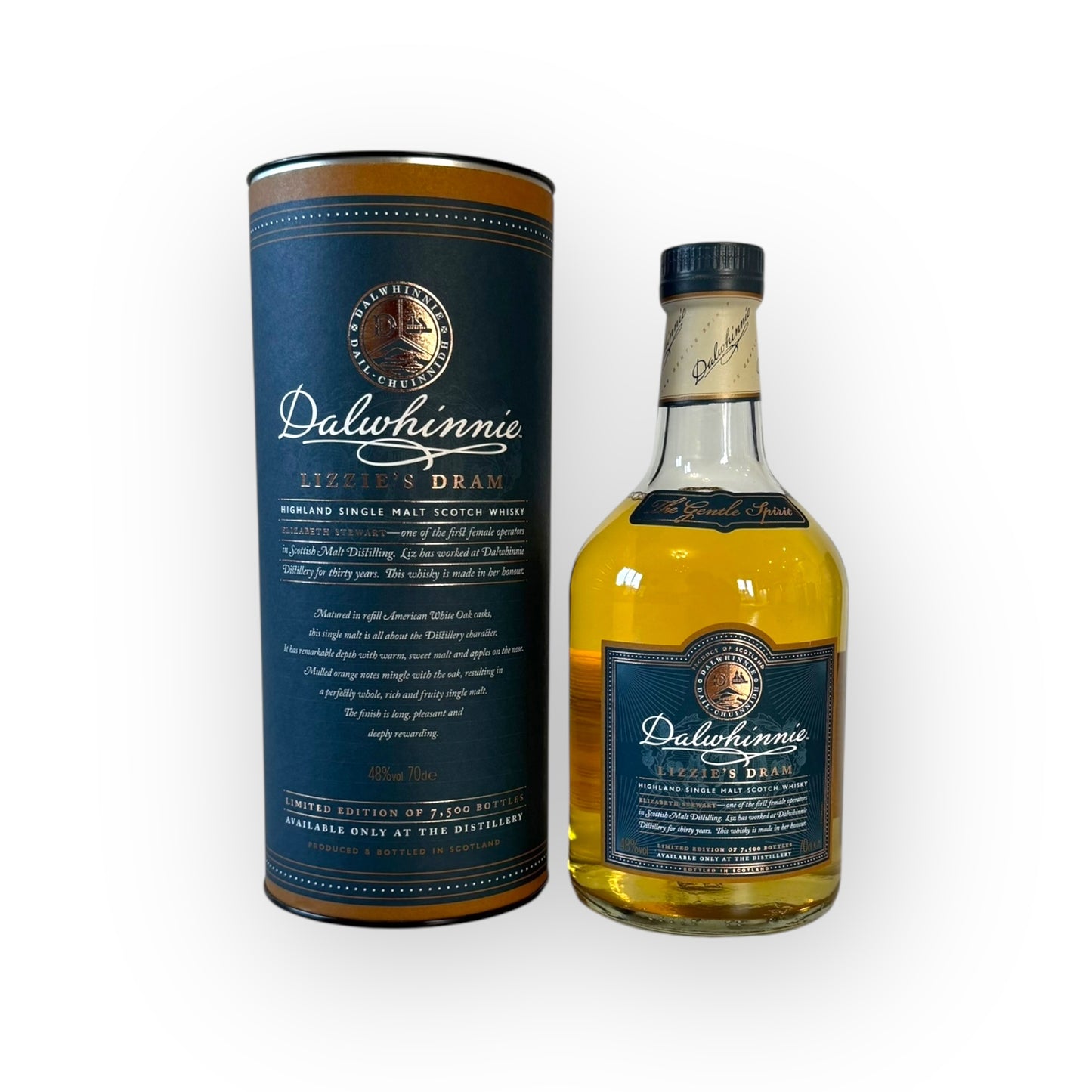 Dalwhinnie “Lizzie’s Dram” – Distillery Exclusive, 48% ABV (Limited Release of 7,500 Bottles)