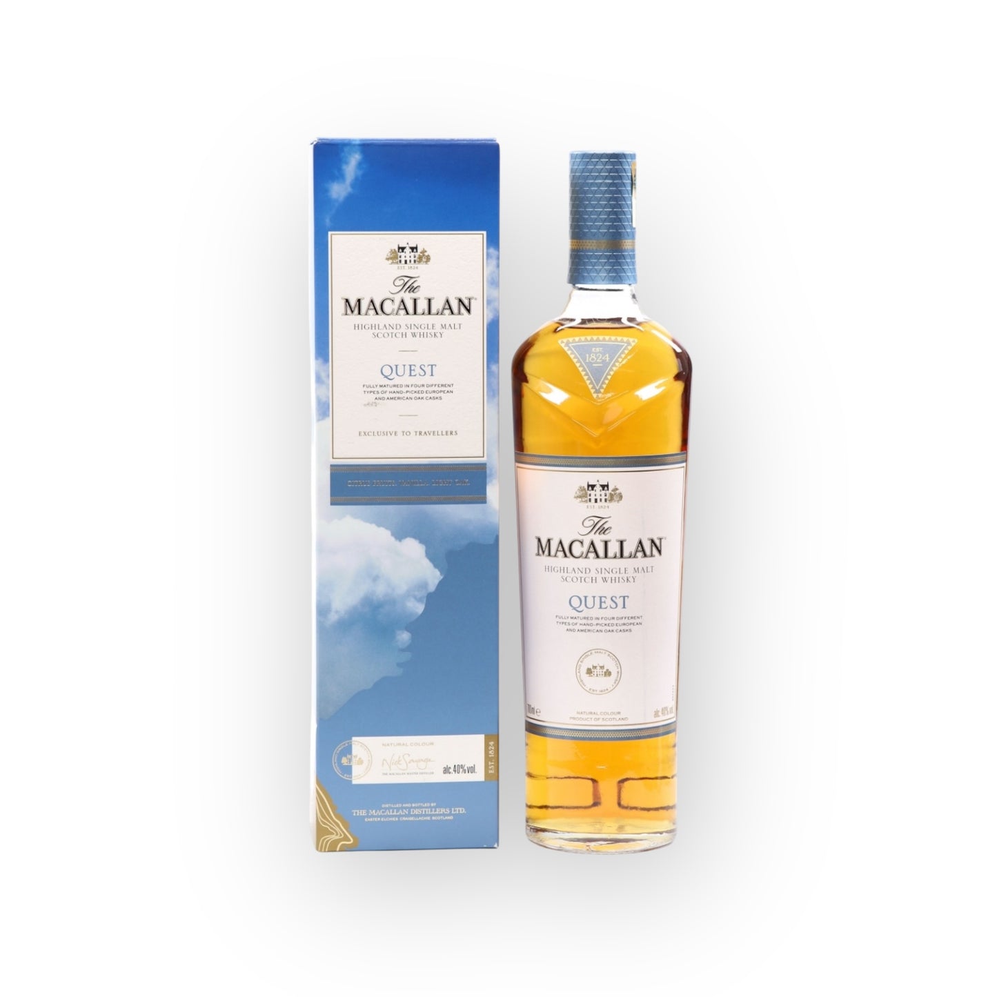 The Macallan Quest – Single Malt Scotch Whisky, 40% ABV (Quest Collection, 70cl)