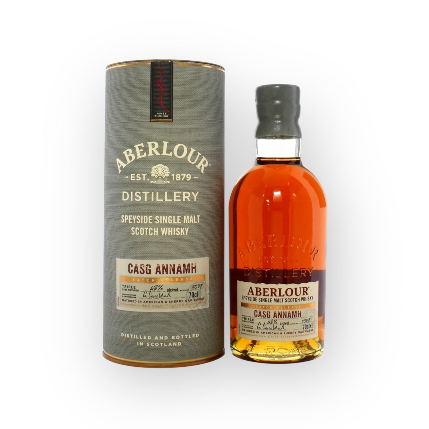 Aberlour Casg Annamh – Batch No. 7, 70cl, 48% ABV (with Gift Tin)