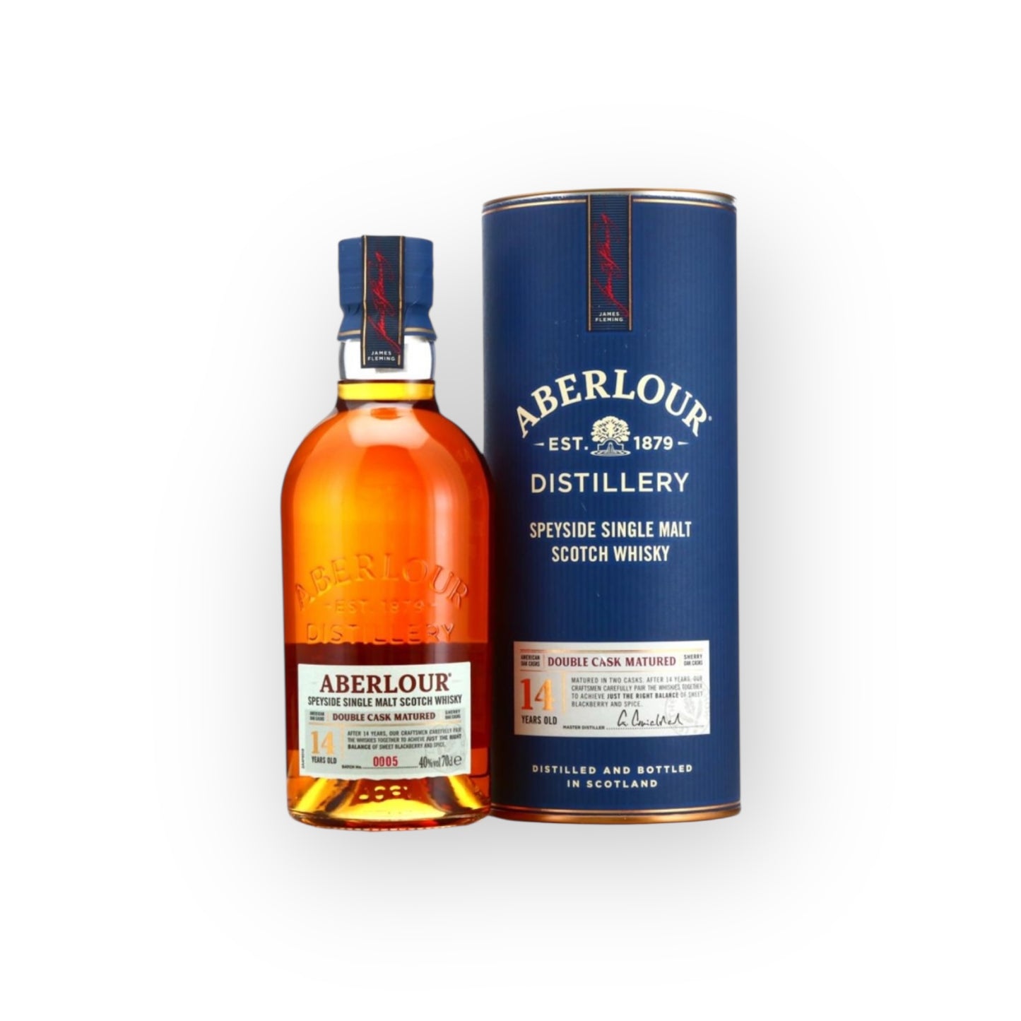 Aberlour 14 Year Old (Double Cask Matured) – Batch No. 0005, 40% ABV, 70cl