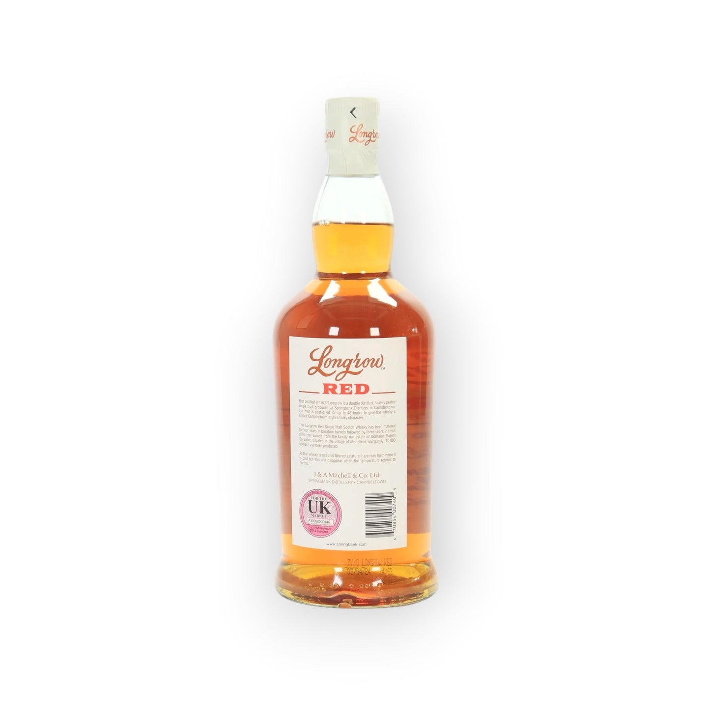 Longrow Red 7 Year Old - Pinot Noir Cask