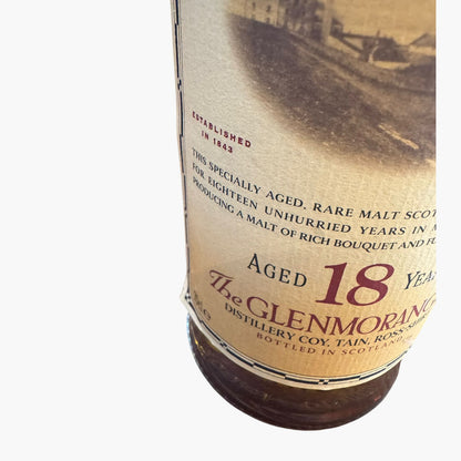 Glenmorangie 18 Year Old – 1980s Bottling, Highland Single Malt, 43% ABV, 70cl