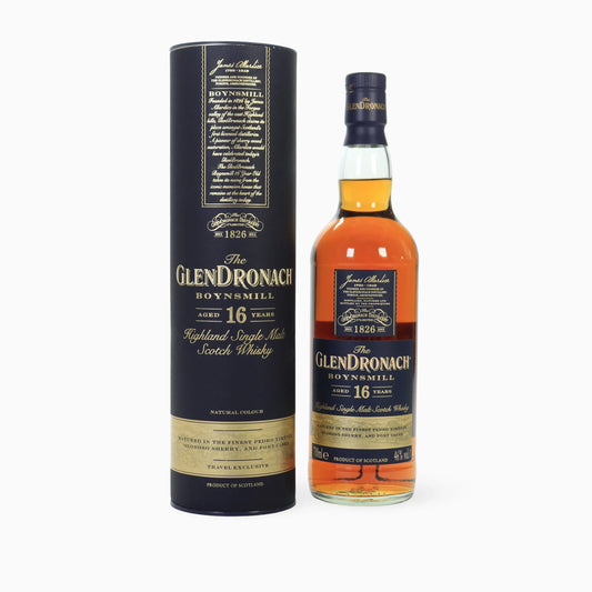 GlenDronach 16 Year Old Boynsmill | PX, Oloroso & Port Casks | Travel Retail Exclusive | 46% ABV | 70cl