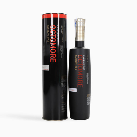 Bruichladdich Octomore 07.2 | 5 Year Old Virgin Oak | 58.5% ABV | ~208 PPM | Scottish Barley | 70cl