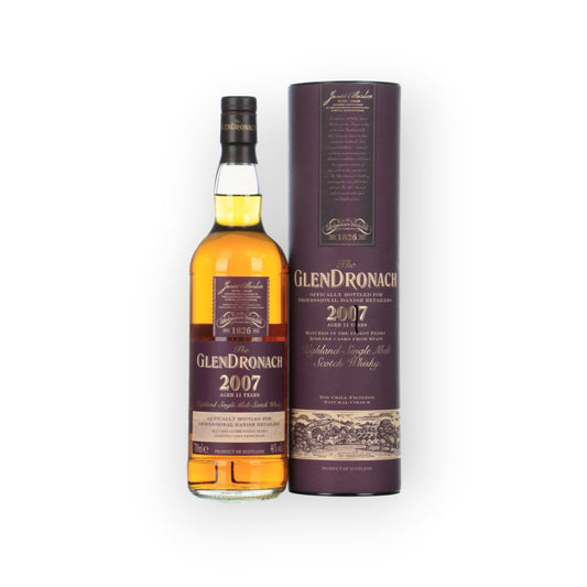 GlenDronach 2007 11 Year Old | Danish Single Cask Release | Cask Strength | Highland Single Malt | 70cl