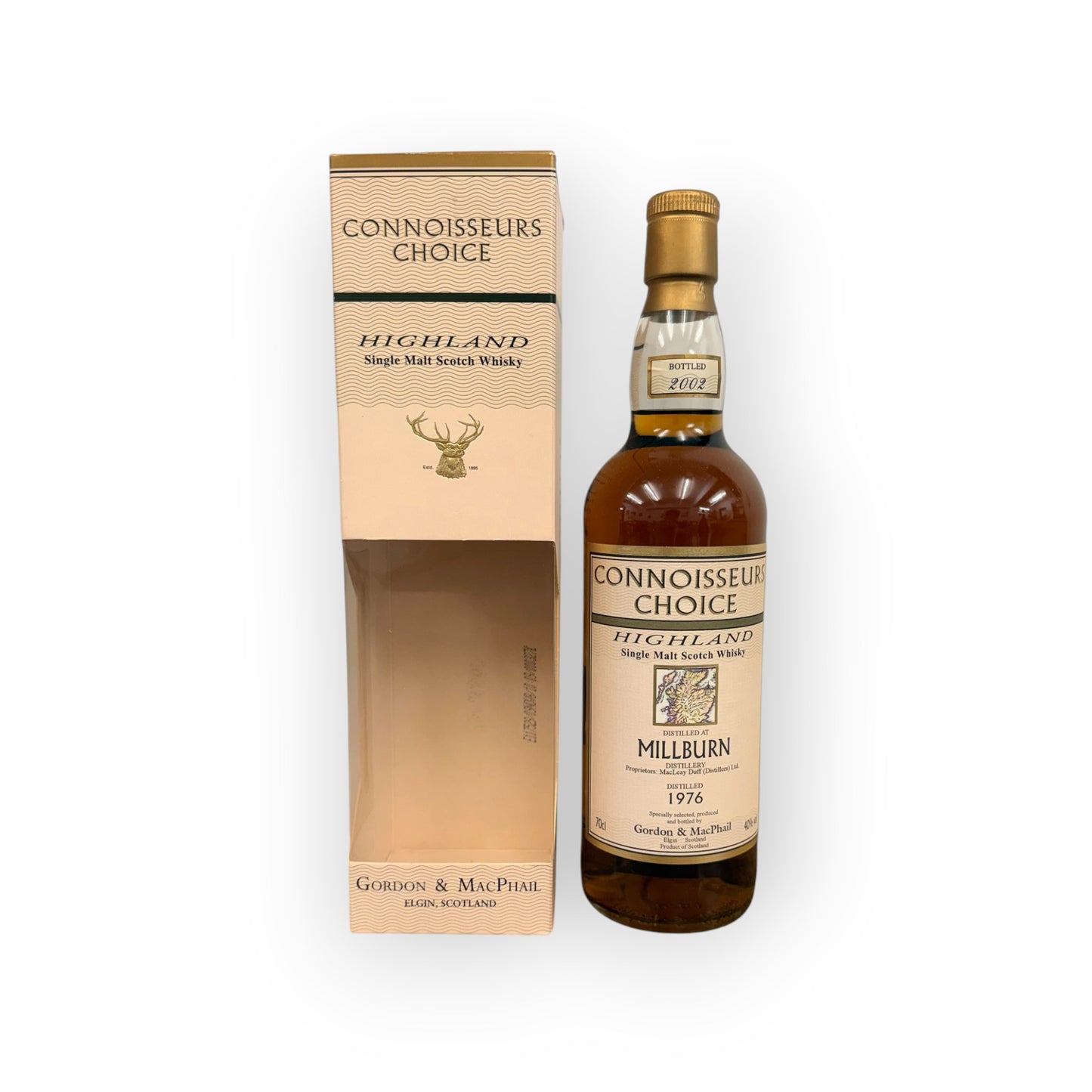 Millburn 1976 Bottled 2002 (26yo) Highland Single Malt 70cl 40% (Boxed)