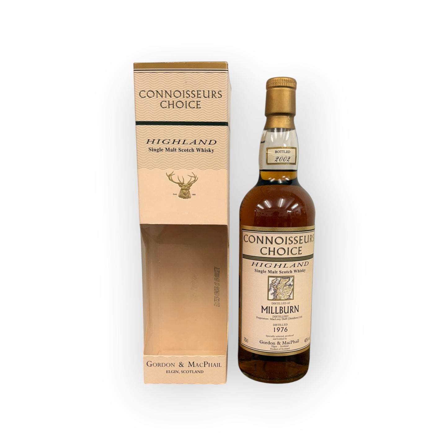 Millburn 1976 Bottled 2002 (26yo) Highland Single Malt 70cl 40% (Boxed)