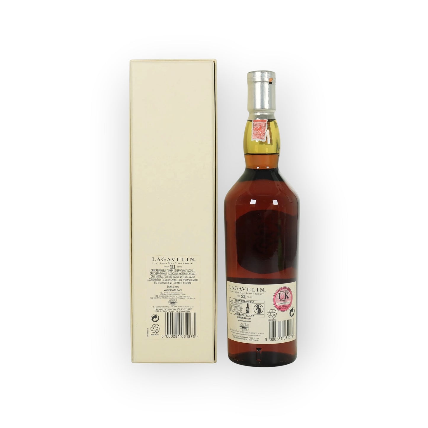 Lagavulin 21 Year Old 1991 Vintage (Limited Edition 2012) 70cl 52% + Box