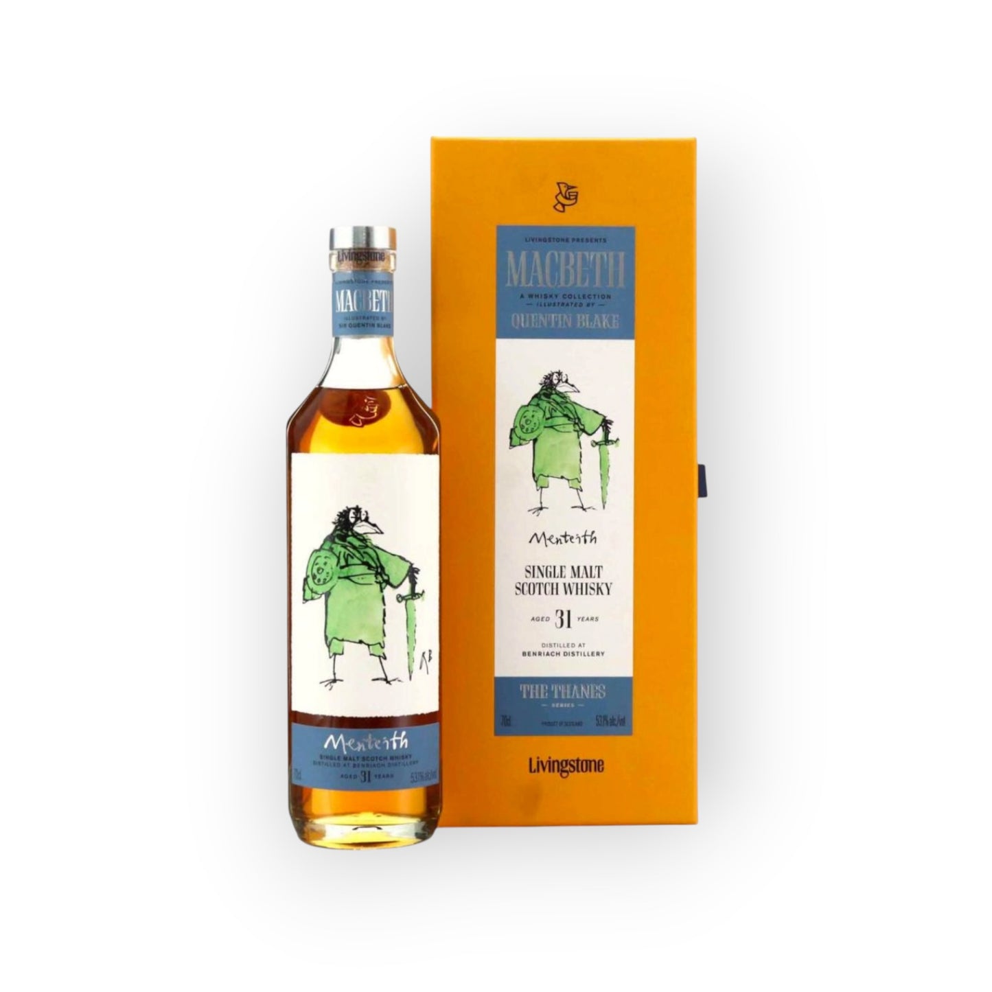 Macbeth Act One Benriach 31yo “Menteith” Thanes Series 53.1% 70cl (Boxed)