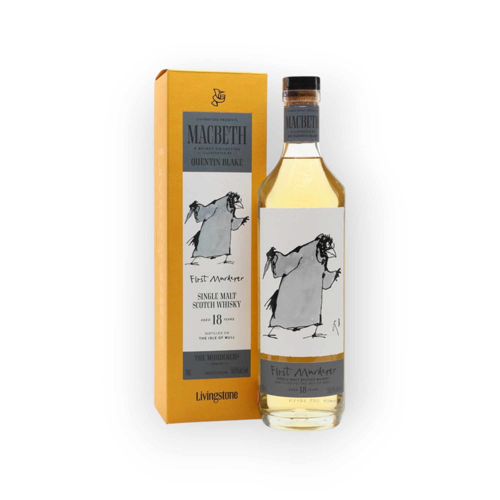Macbeth Collection: Isle of Mull 18yo “First Murderer” 50.5% 70cl (Boxed)