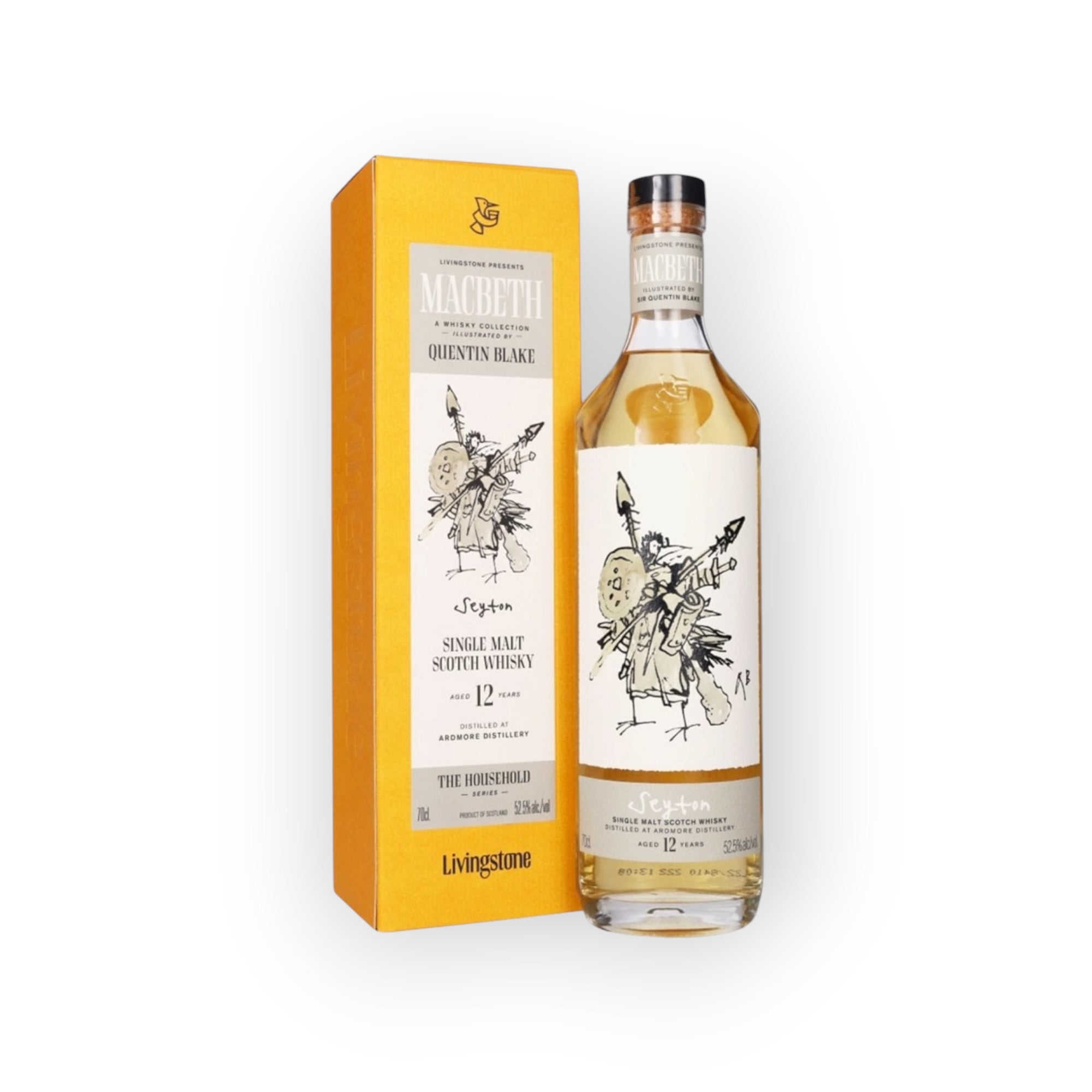 Ardmore 12 Year Old “Seyton” (Macbeth Act One Household Series) 52.5% + Box