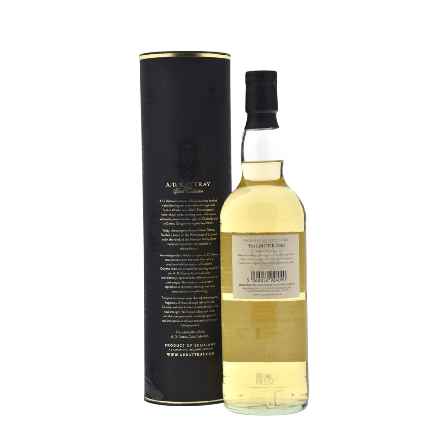 Dalmore 17 Years Old 2003 2021 A.D. Rattray Single Cask #14742