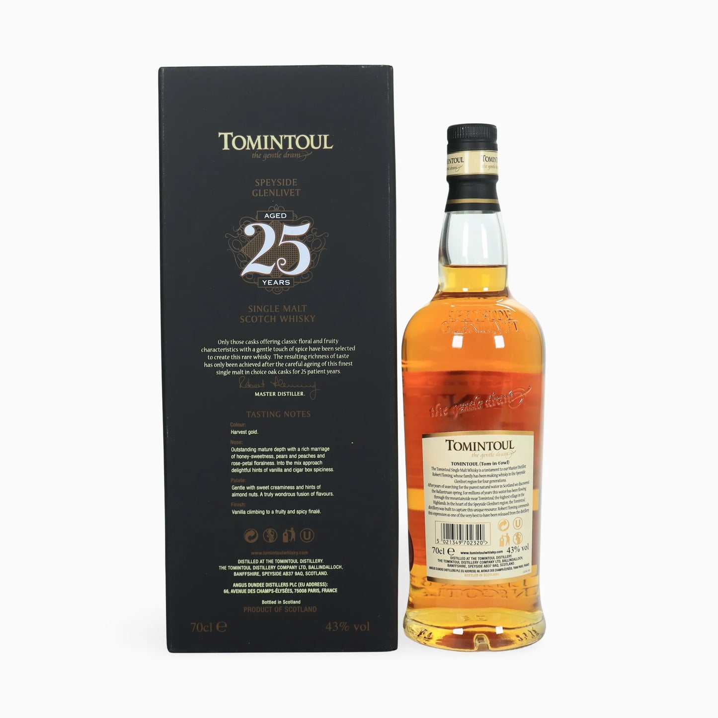 Tomintoul 25 Year Old 70cl Whisky