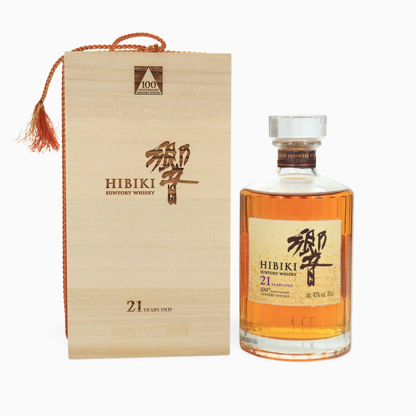 Hibiki 21 Year Old Mizunara 100th Anniversary Limited Edition