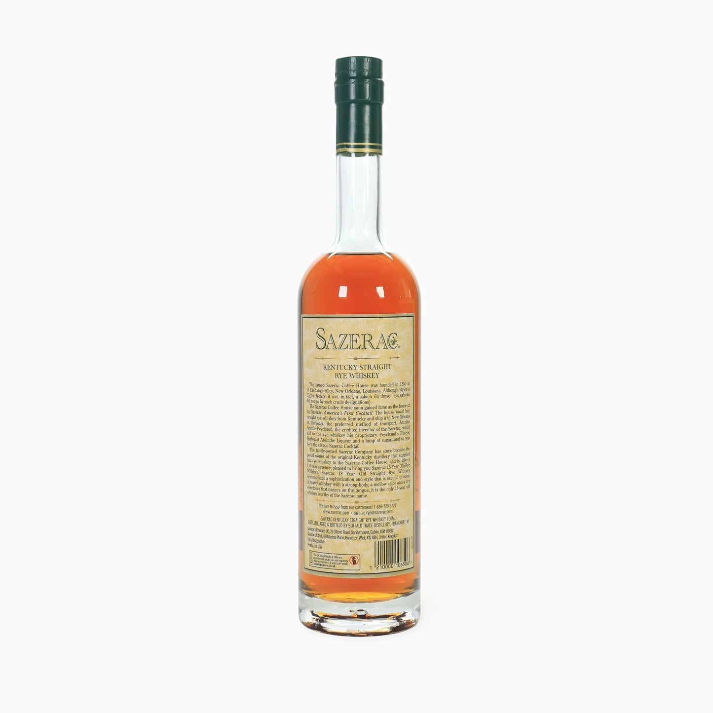 Sazerac Rye 18 Year Old 2025