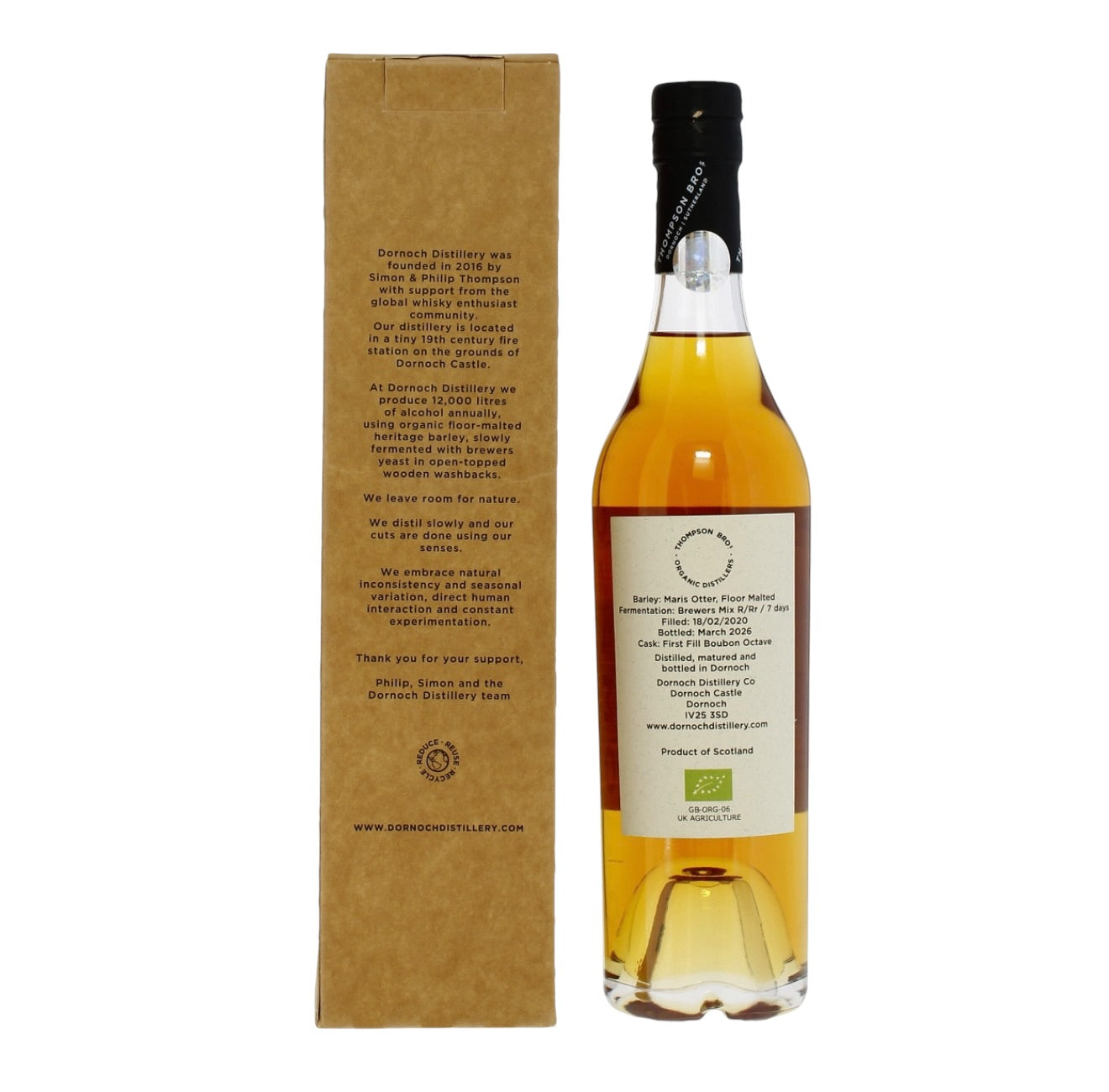 Dornoch 2020 6 Year Old Single Cask #243 Thompson Bros - WhiskyBrother