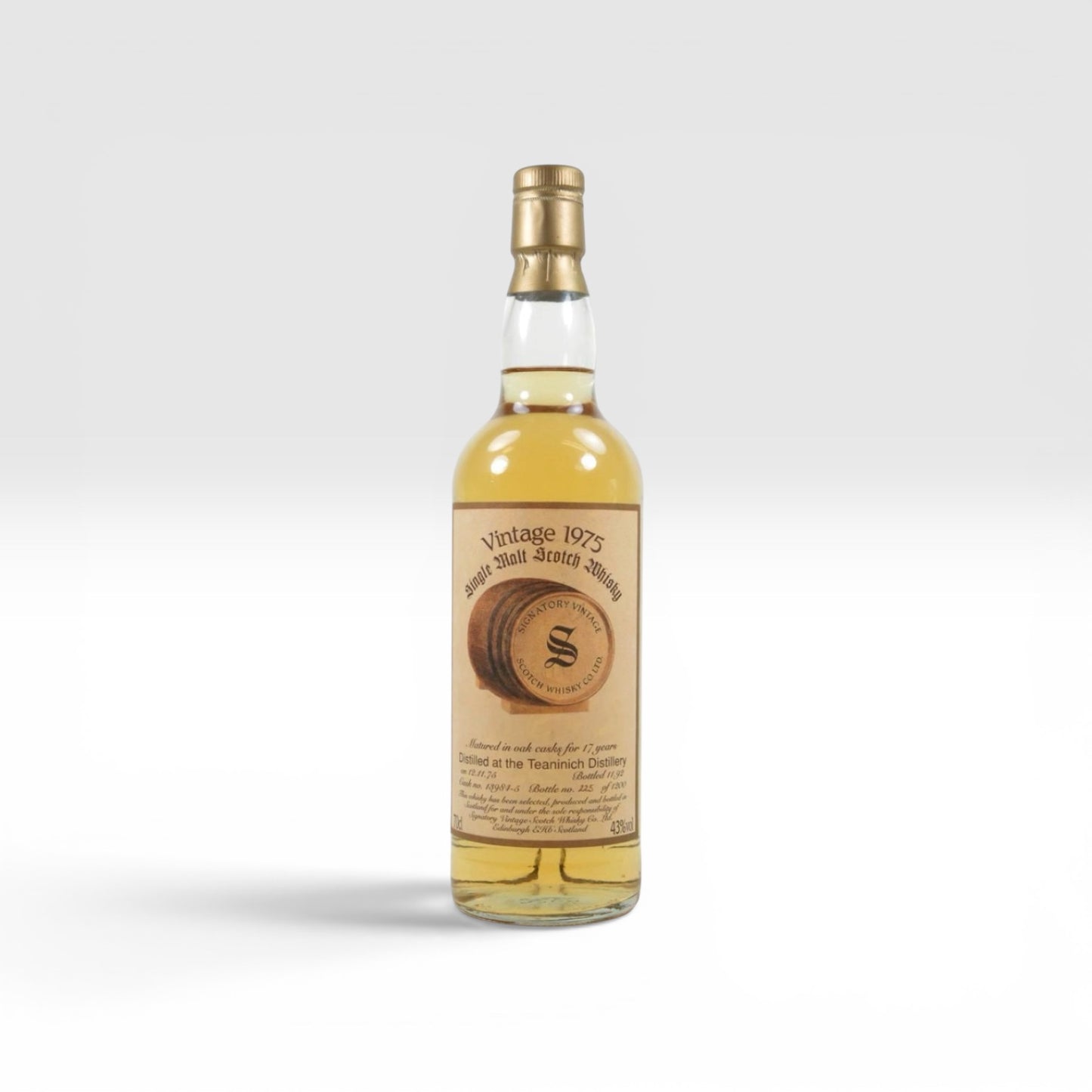 Teaninich - 17 Year Old (1975) Signatory Vintage