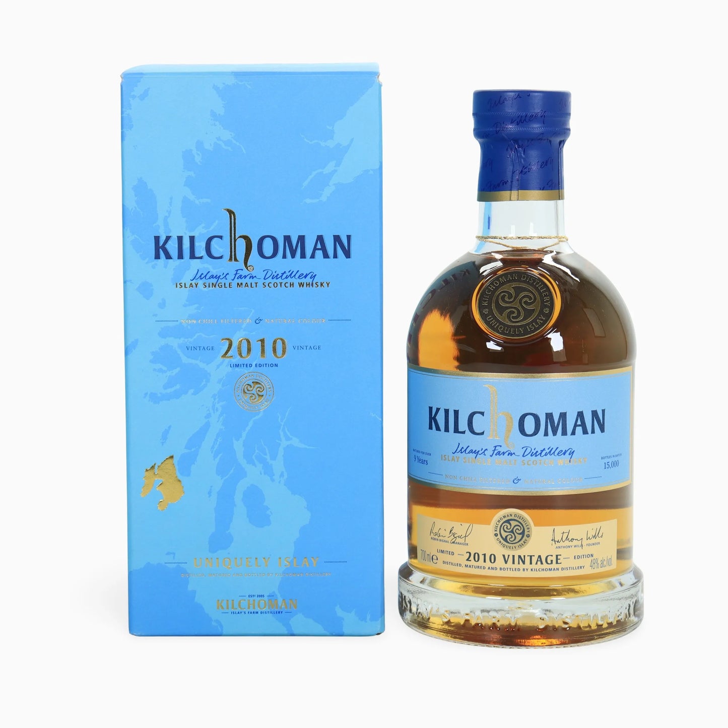 Kilchoman 2010 Vintage Release - 9 Year Old Single Malt Scotch Whisky