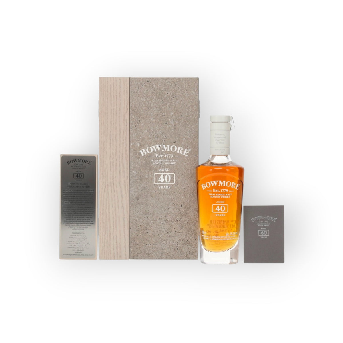 Bowmore 40 Year Old | 2024 Release | Ex-Bourbon & Sherry Casks | 45.1% ABV | 201 Bottles | 70cl