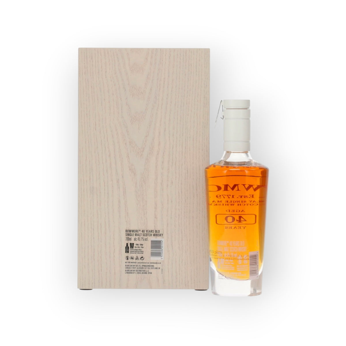Bowmore 40 Year Old | 2024 Release | Ex-Bourbon & Sherry Casks | 45.1% ABV | 201 Bottles | 70cl
