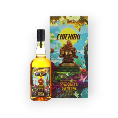 Chichibu 7EVEN Gods of Fortune — Edition 1 (Ebisu, Cask #7075, 64.5% ABV, 220 Bottles) + Edition 2 (Hotei, Cask #6066, 62.6% ABV, 171 Bottles) | 2 x 70cl | Japanese Single Malt