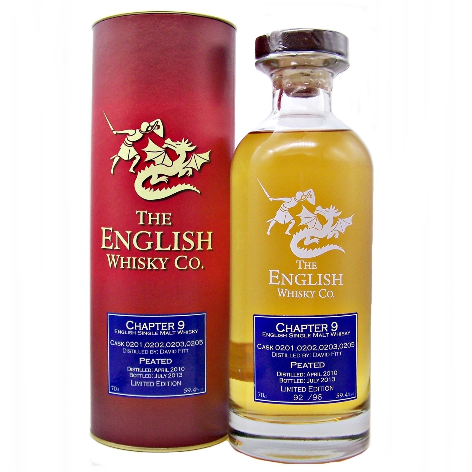 The English Whisky Co Chapter 9 Peated