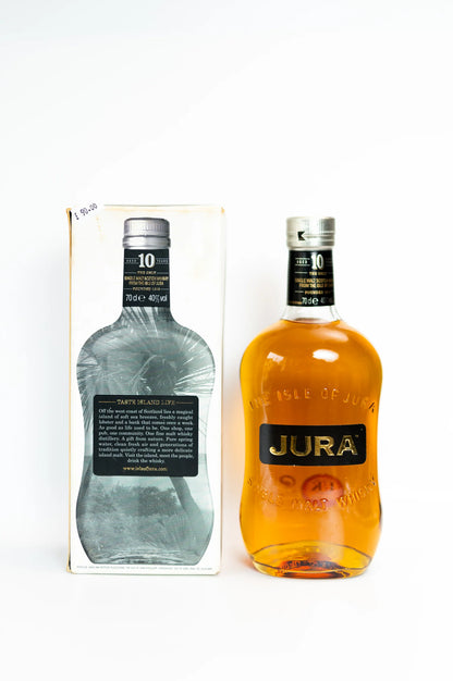 Jura 10 Year Old Single Malt Scotch Whisky – 1980s Bottling – 70cl