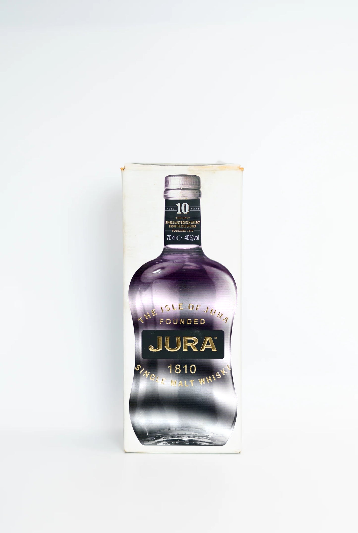 Jura 10 Year Old Single Malt Scotch Whisky – 1980s Bottling – 70cl