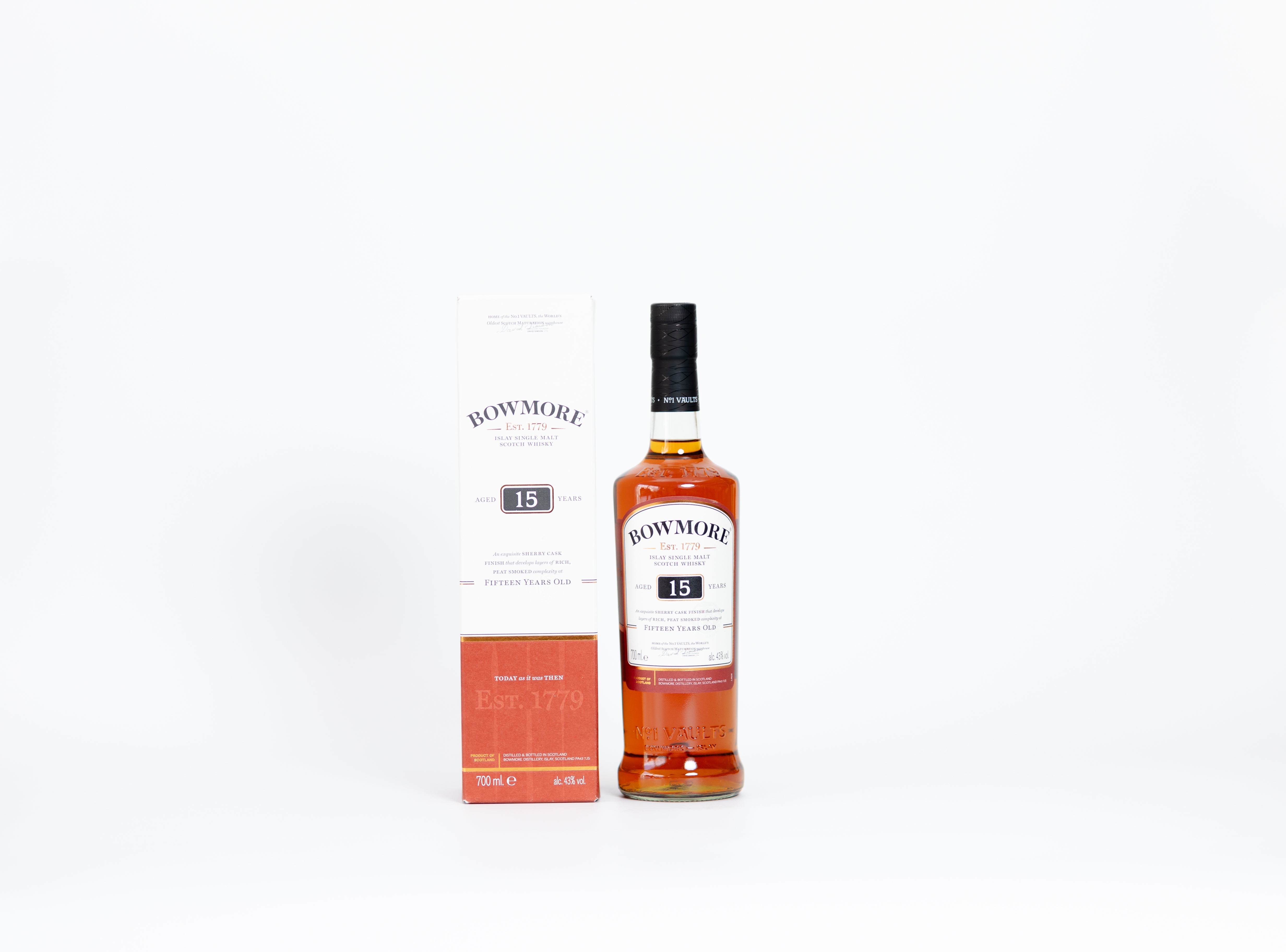 Bowmore 15 Year Old – Sherry Cask Finish – 70cl