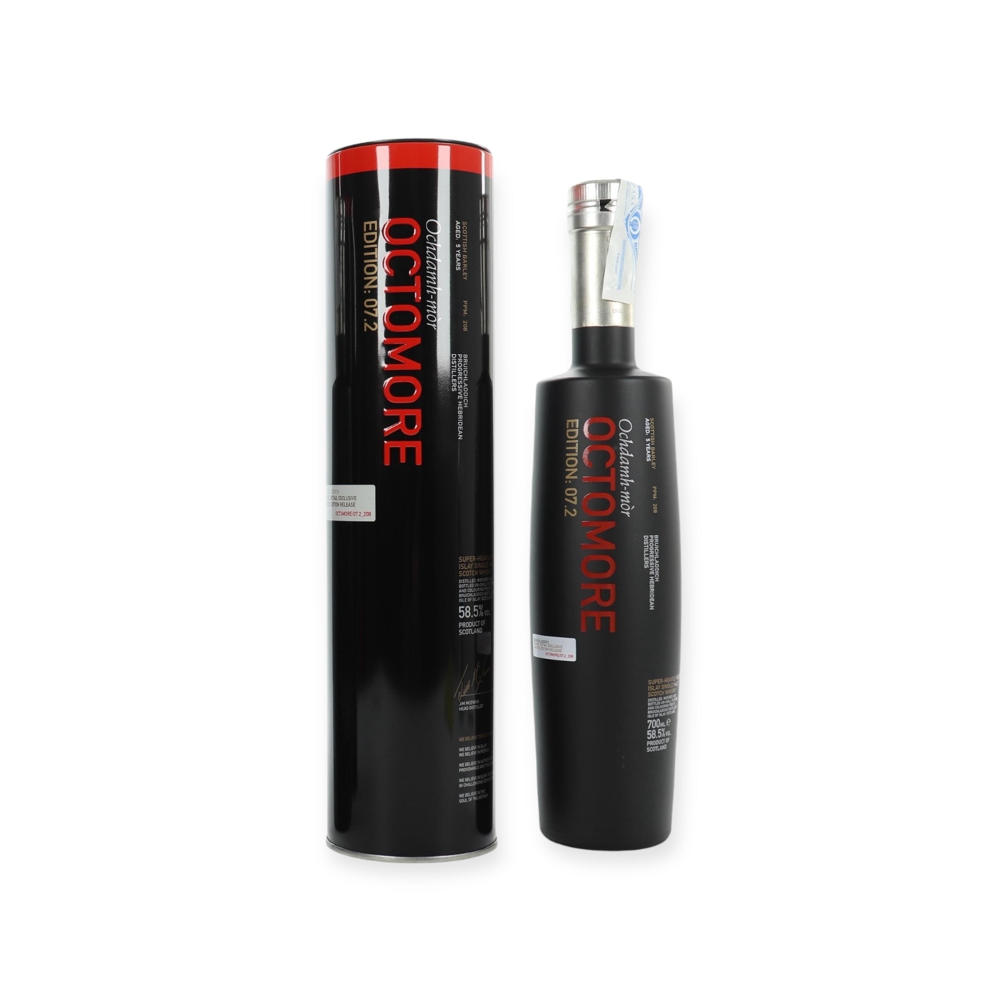 Bruichladdich - Octomore 07.2 (Super Heavily Peated)